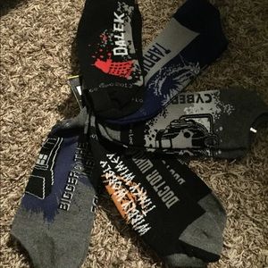 Doctor Who Pack of 5 Socks